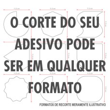 Adesivo 11,5X11,5cm - Compras somente pelo WattsApp  54 99262 4843 
